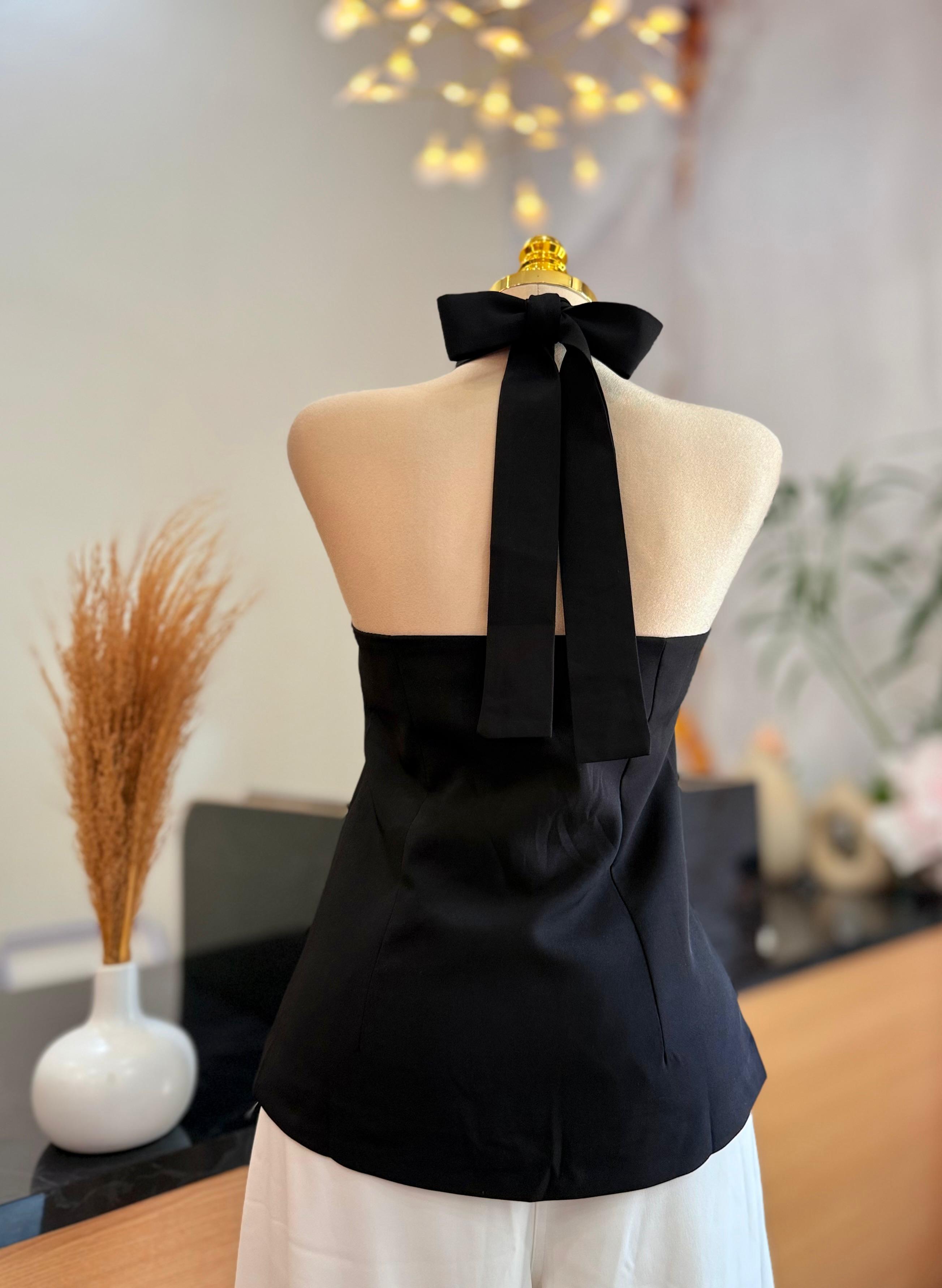 BLUSA CUELLO HALTER