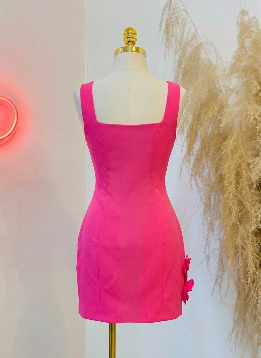 VESTIDO ROSA HONEY